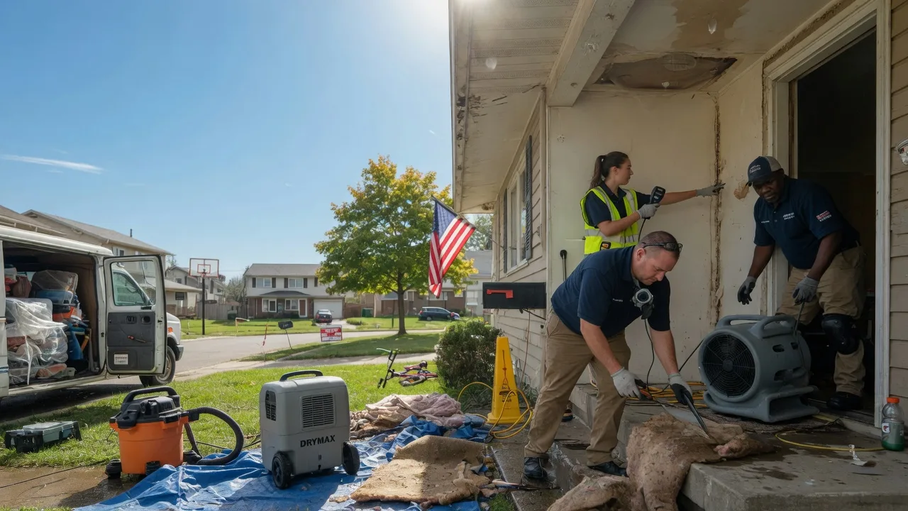 Water Damage Restoration in Hazleton, PA near me